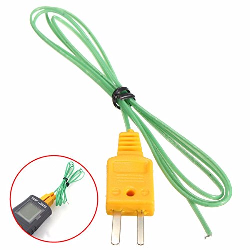 Pink Lizard K-Type Thermocouple Wire Digital Thermometer Temperature Sensor Probe Multimeter