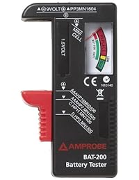 Amprobe BAT-200 - Comprobador de batería, Compacto