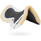 Kavallerie 3D Air-Mesh Half Pad, Impact Protection &amp; Therapeutic Gel Padding English Saddle for Maximum Support and Stability, Best for Horses Under Saddle, Dressage, Jumping &amp; Training