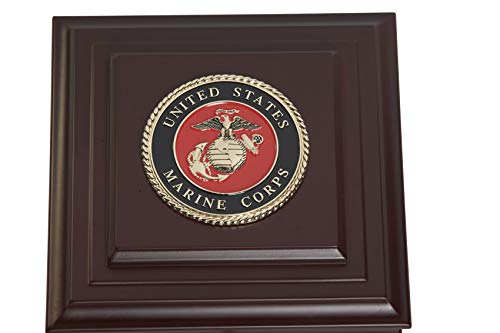 US Marine Corps Medallion Desktop Box