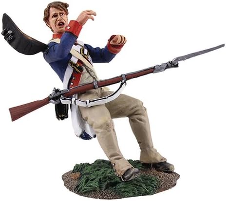 W. Britain 16033 Continental Line 1st American Regiment Casualty Falling No.1