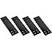 FastCap 08176 3-1/2-inch by 12-inch 300 LB Black Stealth SpeedBrace, 8-Pack