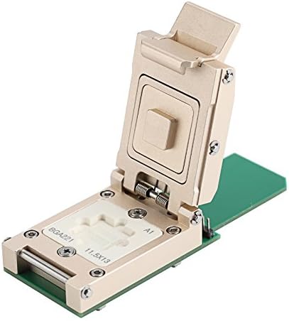 Sireda BGA221 Socket SD Solution_11.5x13mm_Pitch 0.5mm Perform,eMCP Socket Nand Flash Programmer, Clamshell Structure