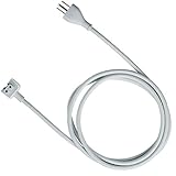 tesha MacBook Pro Charger Extension 45W, 60W, 65W and 85W Power Adapter Extension Cord For Apple MacBook/Pro/Air US 3 Prong-6feet/1Pack