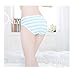 Hot Cute Japanese Style Blue&Pink Stripe Panties Bikini Cosplay Cotton Underwear