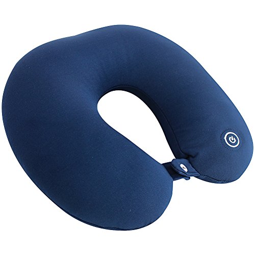 Lightweight Ergonomic Vibrating Travel Neck Massager Micro Bean