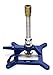 Eisco Tirrill Bunsen Burner, LPG - Gas Flow Control, Flame Stabilizer, Air Flow Adjustable - Cast Iron StabiliBase, Anti-Tip Design with Handle - for use with LPG/Butane Gas