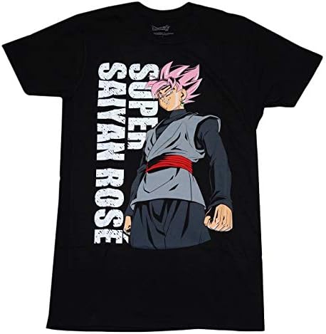 Great Eastern Entertainment Dragon Ball Z Men S Dragon Ball Super Goku Black Super Saiyan Rose T Shirt Small Black Buy Online At Best Price In Uae Amazon Ae