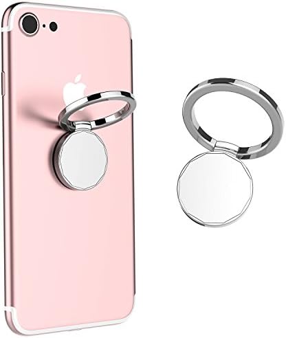 Finger Ring Stand, OSSKY 360° Rotation Cell Phone Ring Stand Holder Grip kickstand Universal Stand for Smartphone, Tablet, Fit Magnetic Car Mount
