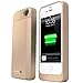 UNU Power DX External Protective Battery Case for iPhone 4s/4 - Retail Packaging - Gold