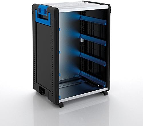 Sortimo 1000004447 WorkMo 24-750 Ink. 8 case Rails, Black, Blue, Silver, normal - Image 3