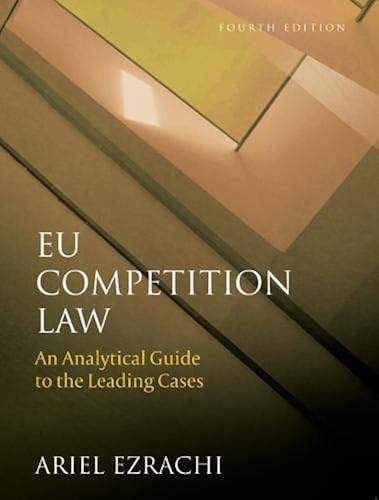 Download EU Competition Law: An Analytical Guide to the Leading Cases PDF