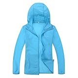 Woman Lightweight Water Repellent Skin Coat CHAREX Sun Protection Outdoor Jacket