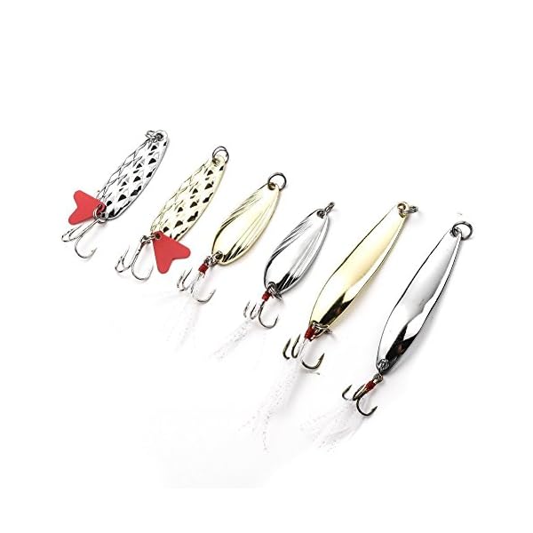 Isafish-101-pcs-Fishing-Lure-Kit-Combo-Including-Fish-Hooks-HardSoft-Bait-And-Other-Saltwater-Freshwater-Lures-for-Fishing-With-Tackle-Box-White
