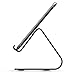 elago M2 Phone Stand [Black] - Premium Aluminum, Angled for Video Calls, Cable Management, Aluminum Phone Stand Compatible with iPhones, Galaxy, and Other Smartphones