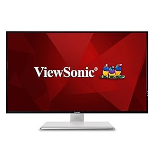 ViewSonic VX4380-4K 43 Inch Widescreen IPS 4K Monitor with HDMI USB and DisplayPort