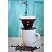 Wolecok Collapsible Pour Over Coffee Dripper,Silicone Reusable Cone Filter Holder for Camping Backpacking- For Home, Camping, Travel, Office（Coffee)