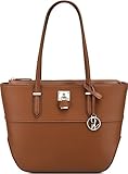 Nine West Reana Tote, Dark Camel/Desert/Pastel Pink