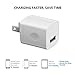 USB Wall Charger for iPhone, Vogek UL Listed 5V/1A Universal Portable Travel Adapter Wall Charger Rapid 1.0A Output for iPhone iPad iPod Google Pixel Nexus HTC LG Nokia-3 Pack