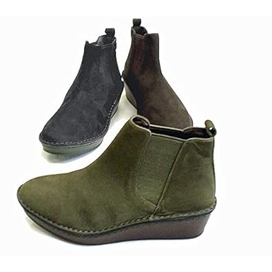 Amazon 日本製 本革 ショートブーツ レディース サイドゴアブーツ