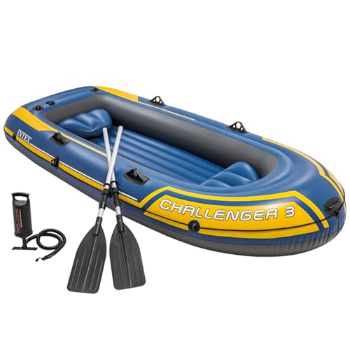 Intex Challenger Inflatable Boat Set with Oars + Inflator (Multiple Sizes Available)