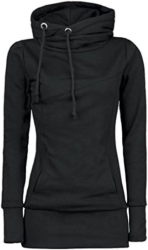 Women Sweater,Neartime Loose Pullover Long Sleeve Outfit Warm Sweatshirt (L, Black)