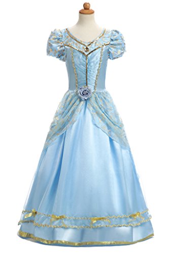 Inpar Ball Gown Princess Dress Up Costume for Girls IN021