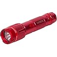 VIPERTEK VTS-T03 - Aluminum Series 59 Billion Heavy Duty Stun Gun - Rechargeable with LED Tactical Flashlight, Red