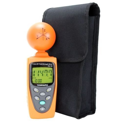 Tenmars TM195 3 Axis RF Field Strength Meter EMF Meter Electrosmog