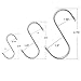 25 Pack S hooks Stainless Steel S Hanging Hooks Heavy Duty S Hanger Hooks X-Large 4.8