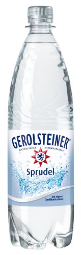 Gerolsteiner Carbonated Water 1 Litre (Pack of 12)