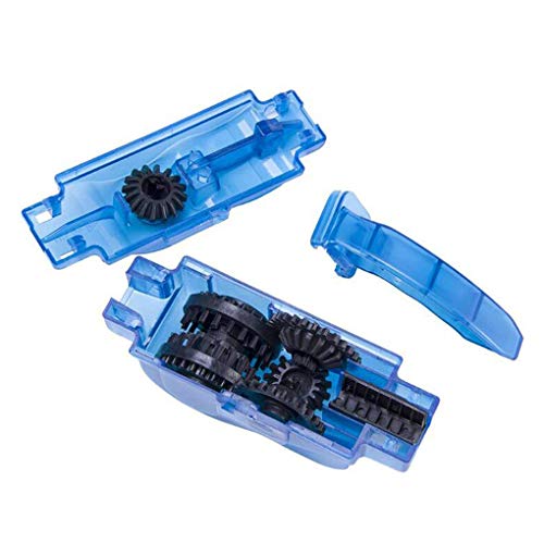 Tralntion 3PCS/Set Bicycle Chain Cleaner Scrubber Brushes Mountain Bike Wash Tool Set Cycling Cleaning Kit Bicycle Repair Tools
