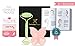 Jade Roller for Face - Rose Quartz Gua Sha Facial Massager Tool - Anti Aging Therapy 100% Natural