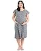 The Bravely Labor and Delivery Gown - Perfect Hospital Bag Gown for Maternity/Nursing/Labor