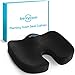 Coccyx Seat Cushion - Comfortable Supportive Orthopedic Memory Foam Relieves Back, Sciatica and Tailbone Pain Great Seat Pillow for Office Chair Car Seat, Wheelchair, Plane