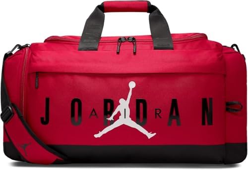 Amazon.com | Jordan Red Duffel Bag SM0920 R78, Red, 43 cm x 32 cm