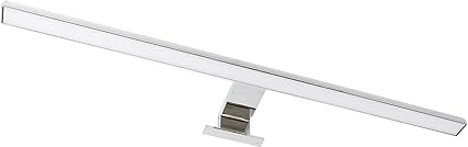 LED 2in1 Spiegelleuchte 8W IP44 230V - Aufsatz + Aufbau - eingebauter LED Trafo (tagesweiß (4000 K))