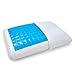 PharMeDoc Memory Foam Pillow with Cooling Gel Reversible Orthopedic Bed Pillow Includes Removable Pillow Cover, Standard Size