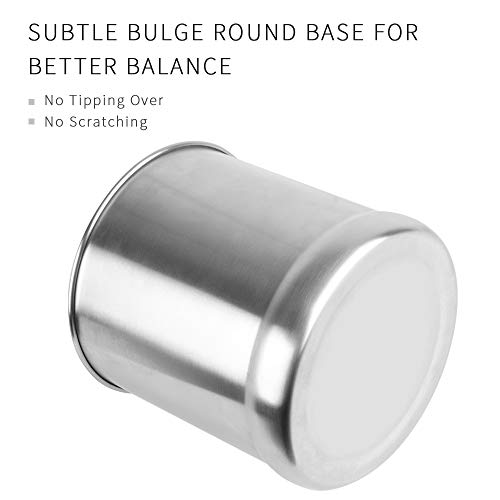 SZUAH Stainless Steel Utensil Holder, Large Capacity Kitchen Utensil Holder, Great for Large Cooking Tools, 7"X7"X7". - Thumbnail 3