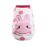 vmree Dog Apparel, Small Cat Dogs Clothing Sweater Puppy Shirt Pet Coats (XXS, multicolour)