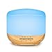 Komake Essential Oil Diffuser, 500ml Ultrasonic Cool Mist Humidifier Aromatherapy Diffuser with Adjustable Mist Mode,Waterless Auto Shut-Off,4 Timer Setting&7 Colors Changing for Home Office Bedroom