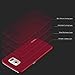 S6 Case, Galaxy S6 Case - TURATA [Slim Fit] Premium Coated Non Slip Surface [Red] Four Layer Paint Designed Hard Case for Samsung Galaxy S6 G9200 - Red