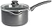 Bialetti 6163 Italian Collection Covered Sauce Pan, 3 Quart, Charcoal
