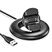 NANW Charger Compatible with Fitbit Charge 3 Charger Stand Dock, 90° Foldable Charger Stand Replacement Charging Cradle Dock Cable Adapter Holder Accessories Compatible with Charger 3 Smartwatch