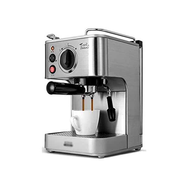 WGYDREAM Kaffeemaschine Kaffeevollautomat Espresso-Kaffeemaschine Automatische Kaffeemaschine Dampf Typ Edelstahl 19bar…