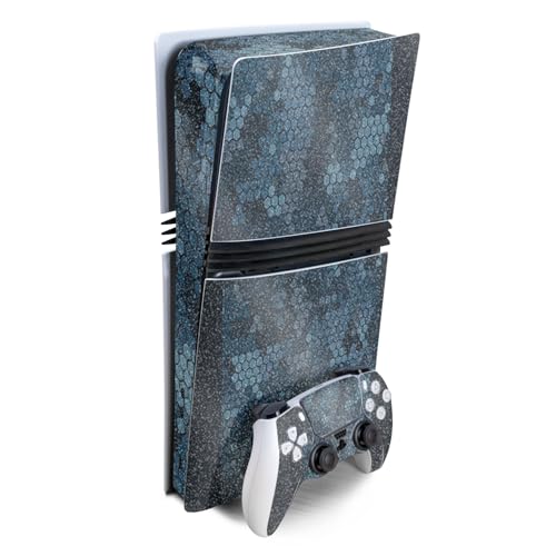 Glossy Glitter Gaming Skin Compatible with Sony PlayStation 5 PS5 Pro Bundle -…