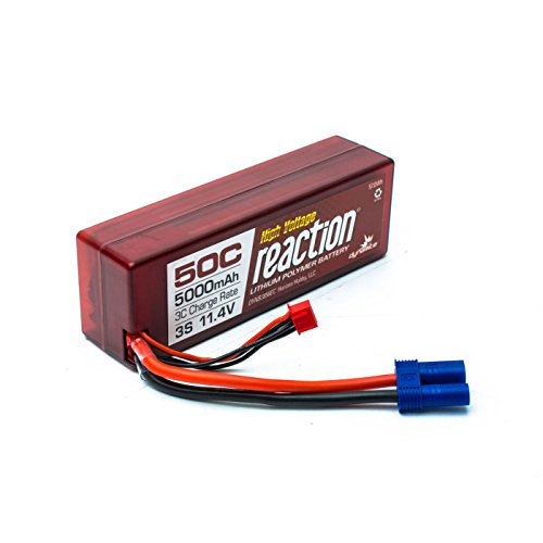 Dynamite Reaction HV HD 11.4V 5000mAh 50C 3S LiPo, Hardcase: EC5
