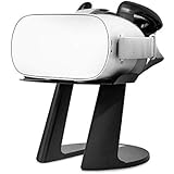 VeeR VR Headset Stand, Virtual Reality Universal Display Mount and Holder for Oculus Go/Rift S/Quest, Sony PSVR, HTC Vive Pro, Samsung Gear VR and Google Daydream