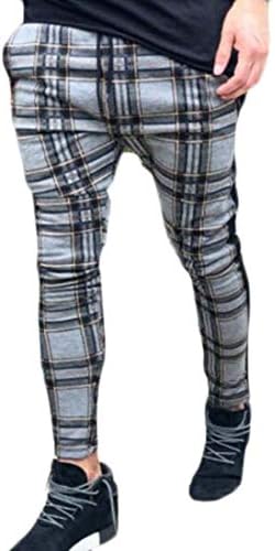 mens plaid punk pants