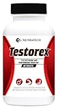 Nutratech Testorex Testosterone and Performance Booster Increases Test Levels, Energy, Muscle Mass, and Accelerates Fat Loss.